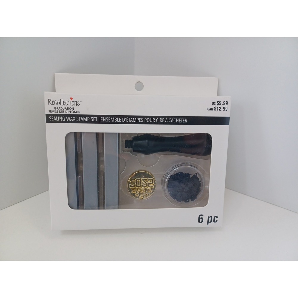 Recollections Graduation‎ Sealing Wax Kit 6-Piece cap Pattern